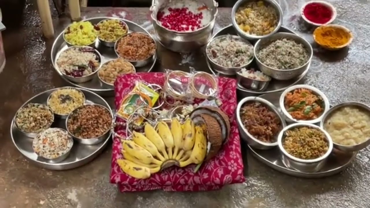 18 Variety Rice for Aadi 18 - Pathinettam Perukku