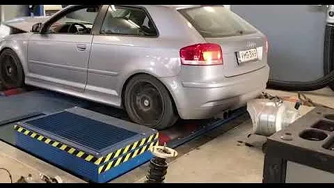 Audi A3 3.2 Turbo dyno