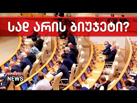 პარლამენტმა კორექტირებული ბიუჯეტი ვერ მიიღო