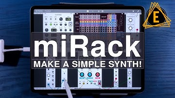 miRack - How To Make A Simple Synth - Beginner Friendly Tutorial!