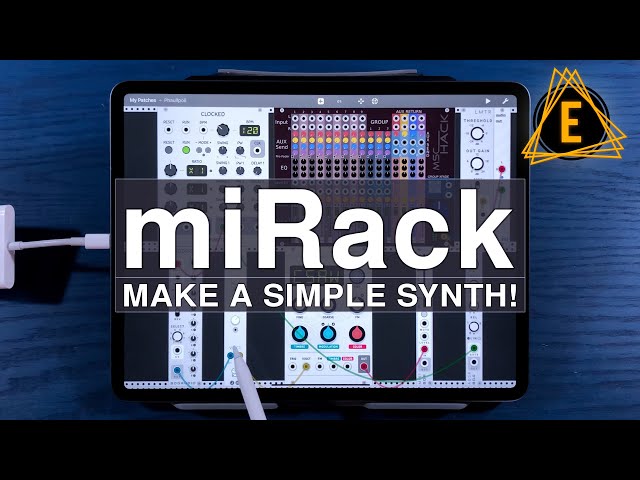 miRack - How To Make A Simple Synth - Beginner Friendly Tutorial!