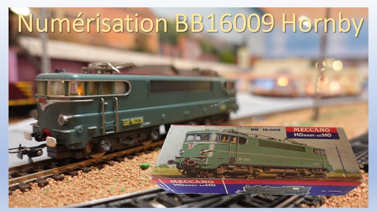 Châssis De BB 16009 Hornby – Fonctionnel Et Complet – Occasion