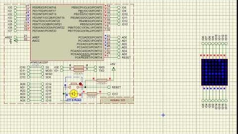 Proteus - LED Matrix