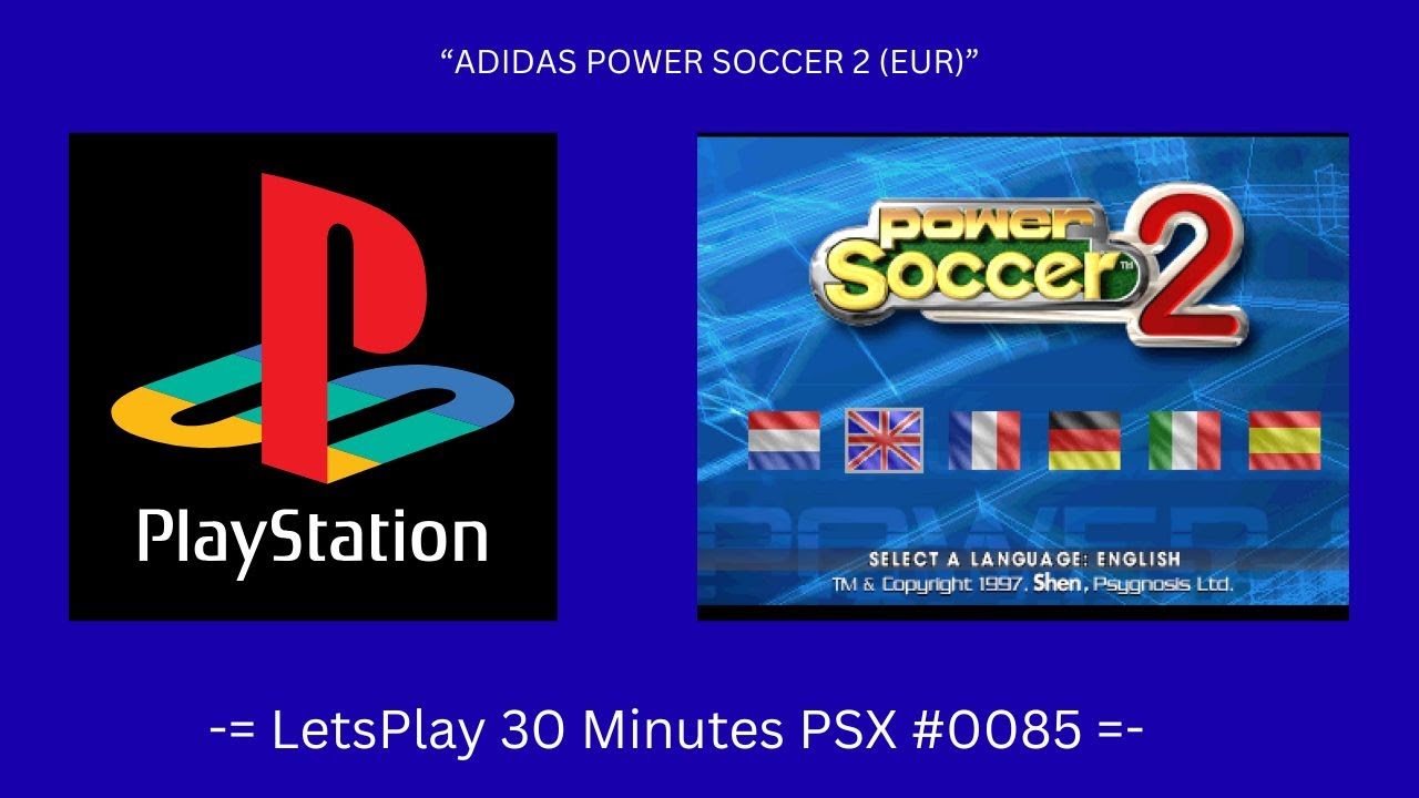 Adidas Power Soccer 2 (EUR) (Playstation / Gameplay 