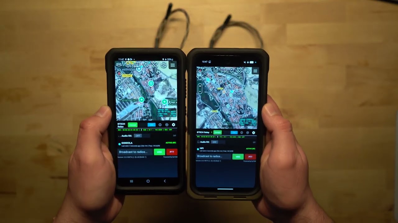 Off Grid ATAK Comms Using the BTECH UV-PRO