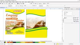 10 Ide Cara Membuat Pamflet Makabab Dengan Coreldraw X7 Little Duckling Blog