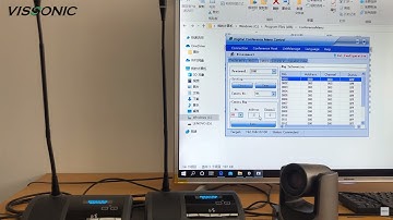 Setting Camera Track on VIS-DCP1000 Controller