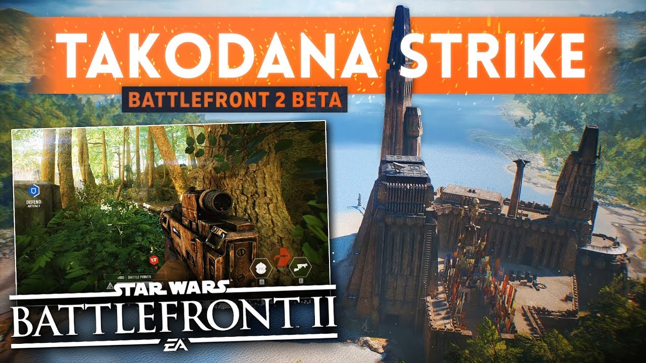 New Star Wars Battlefront II Gameplay Showcases Beta's 'Strike' on Takodana