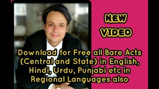 Download for FREE all Latest Bare Acts (Central and State) in English, Hindi, Urdu, Punjabi etc screenshot 3