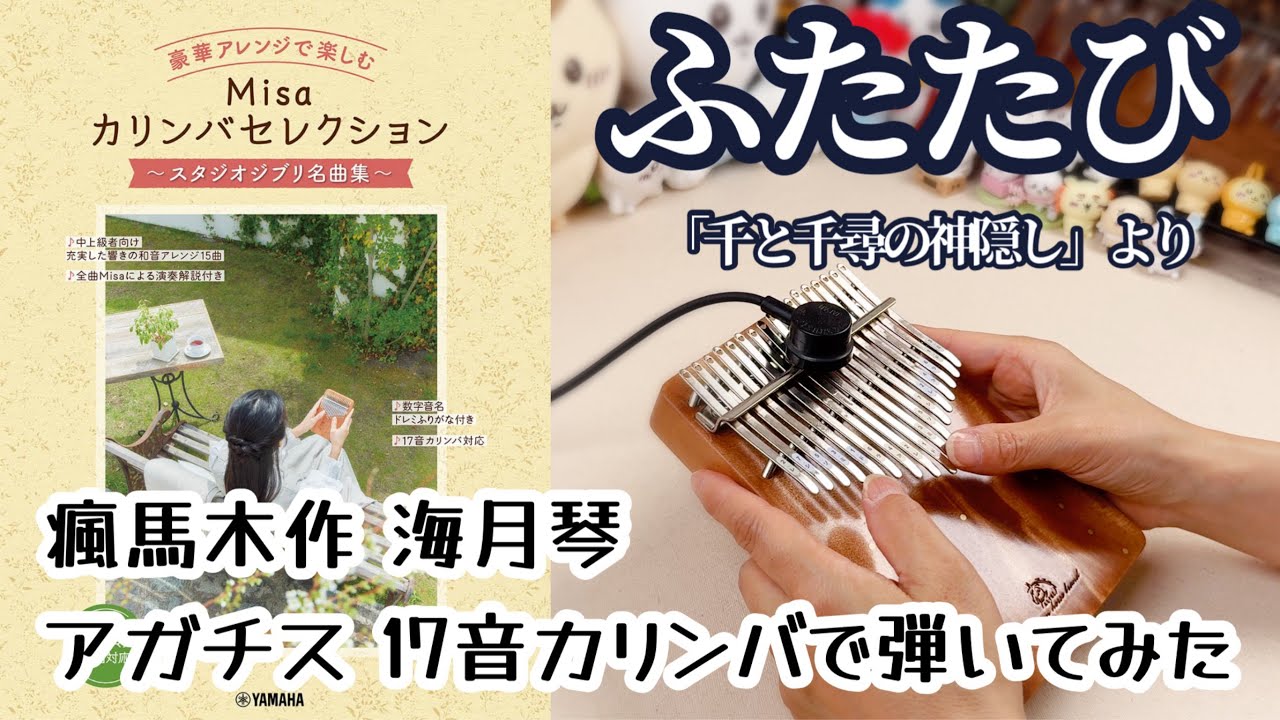 カリンバ演奏◇ふたたび「千と千尋の神隠し」より 瘋馬木作 海