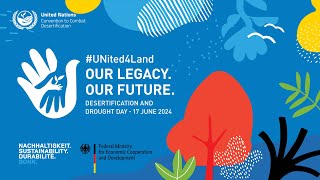 DDD2024 message from UNCCD Executive Secretary Ibrahim Thiaw