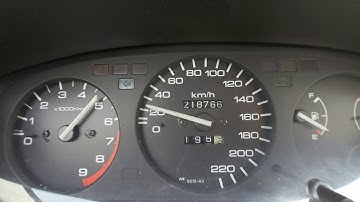 HONDA CIVIC EG  D15B2 STOCK (90cv) ACCELERATION 0-100