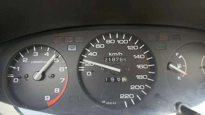 HONDA CIVIC EG  D15B2 STOCK (90cv) ACCELERATION 0-100