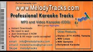 Video thumbnail of "jo wada kiya woh - Rafi KarAoke - www.MelodyTracks.com"