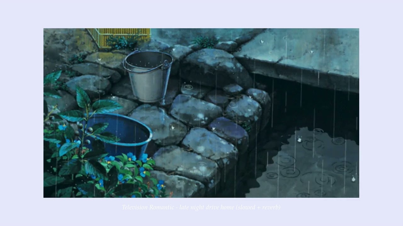 Television Romantic - late night drive home (slowed + reverb)