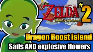 Dragon Roost Island | WindWaker Playthrough | HD Textures | Part 2