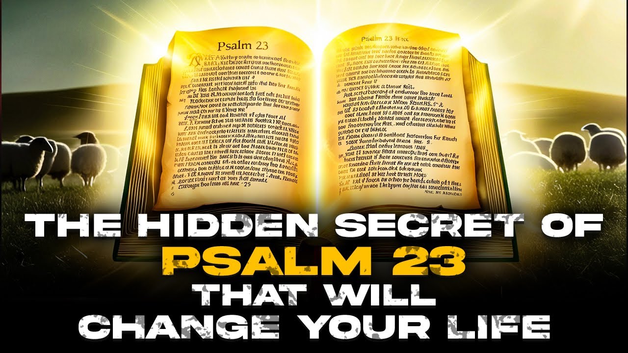 The Hidden Secret of Psalm 23 It Will Change Your Life - YouTube