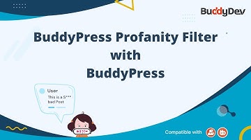 BuddyPress Profanity Filter with BuddyPress | BuddyPress Demo