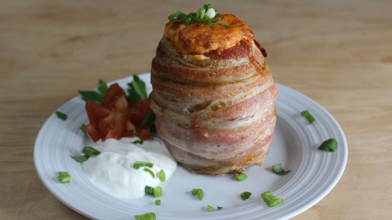 Stuffed Potatoes Wrapped In Bacon! ~Tasty & Quick Recipes