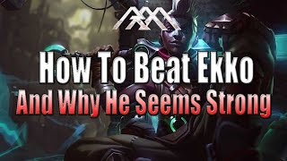 How To Beat Ekko & Why He Seems OP - League of Legends Resimi