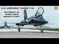 U.S. Air Force T-38 Talon 60th Anniversary (2019)[update]| T-38 Thunderbird plane