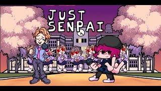 Friday Night Funkin' : Just Monika FC (Hard) but it's sung by Senpai and T.C. -  Okay, Everyone!