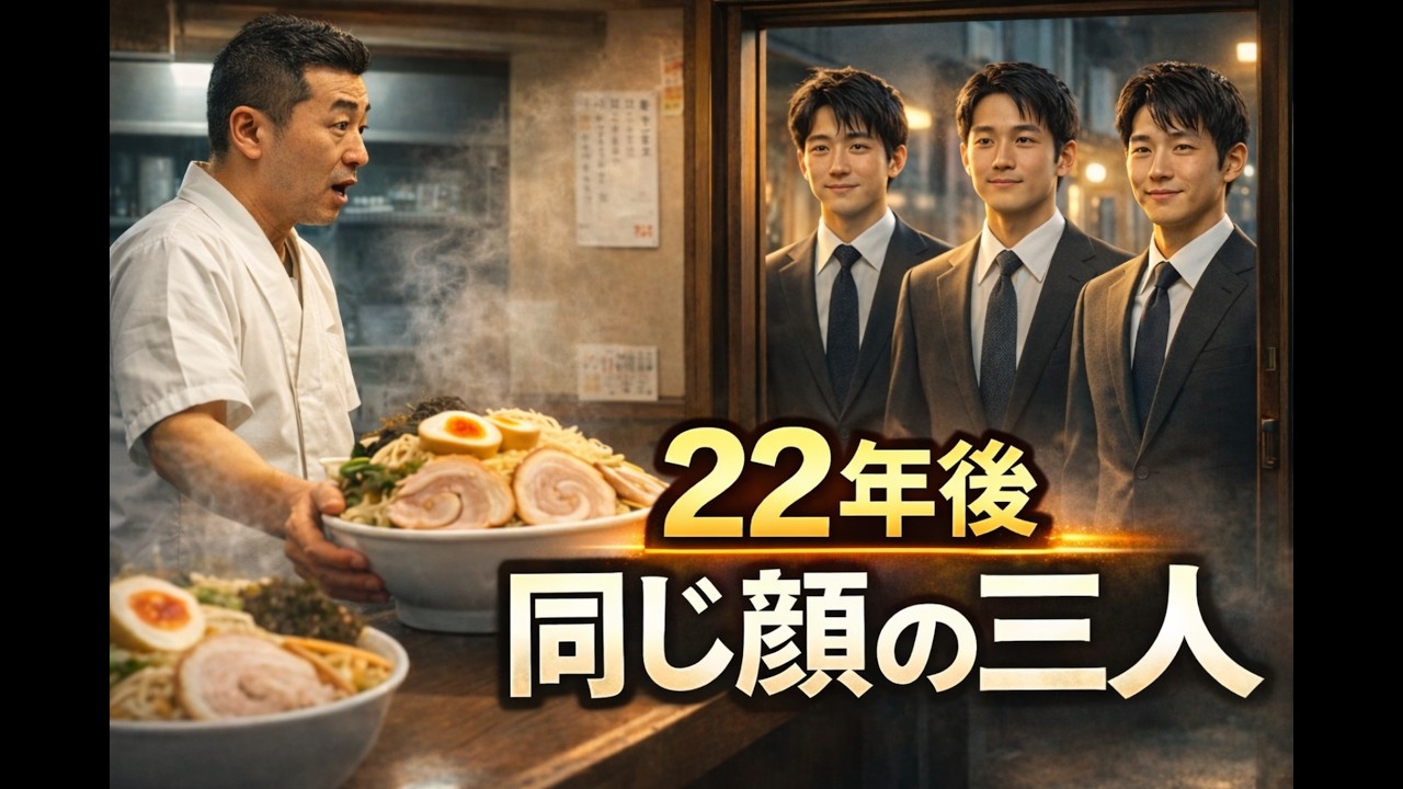500円ラーメンを四人で分けた夜22年後、店主の手が震えた理由