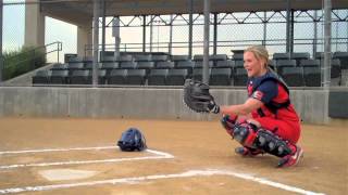 Easton Softball - Catching Tips - Throw to second