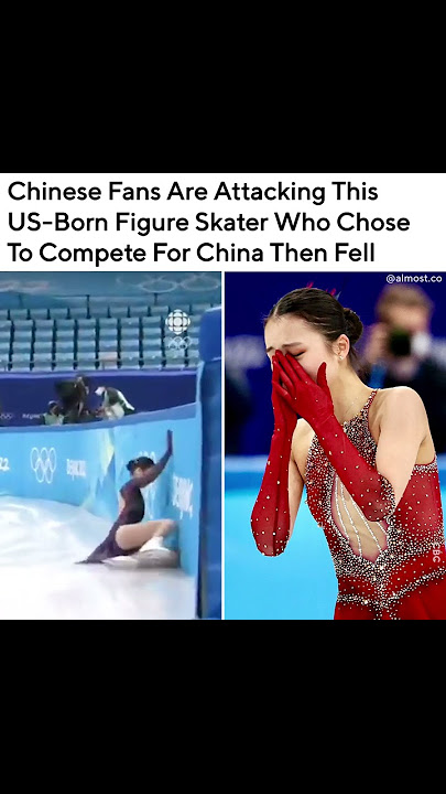 Chinese Fans Are Attacking This US-Born Figure Skater Who Chose To Compete For China Then Fell