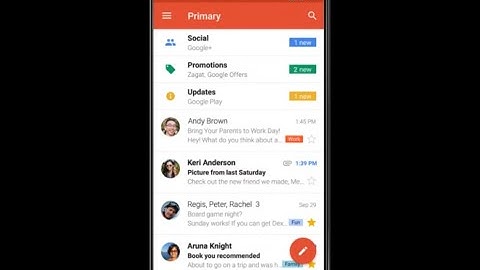 Gmail App Screen In Flutter !! 😊