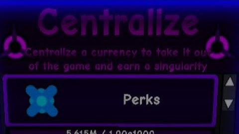 Perks..? centralize showcase (grass cutting incremental)