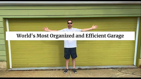 Die weltweit organisierteste Garage mit einem super niedrigen Budget