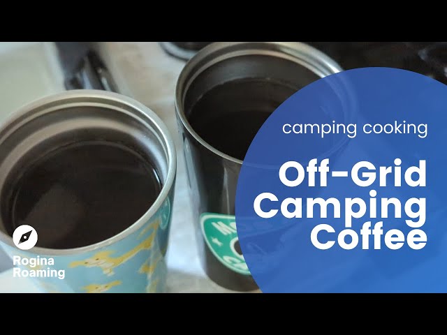 Off Grid Gas Coffee Maker You Didn't Know About! 