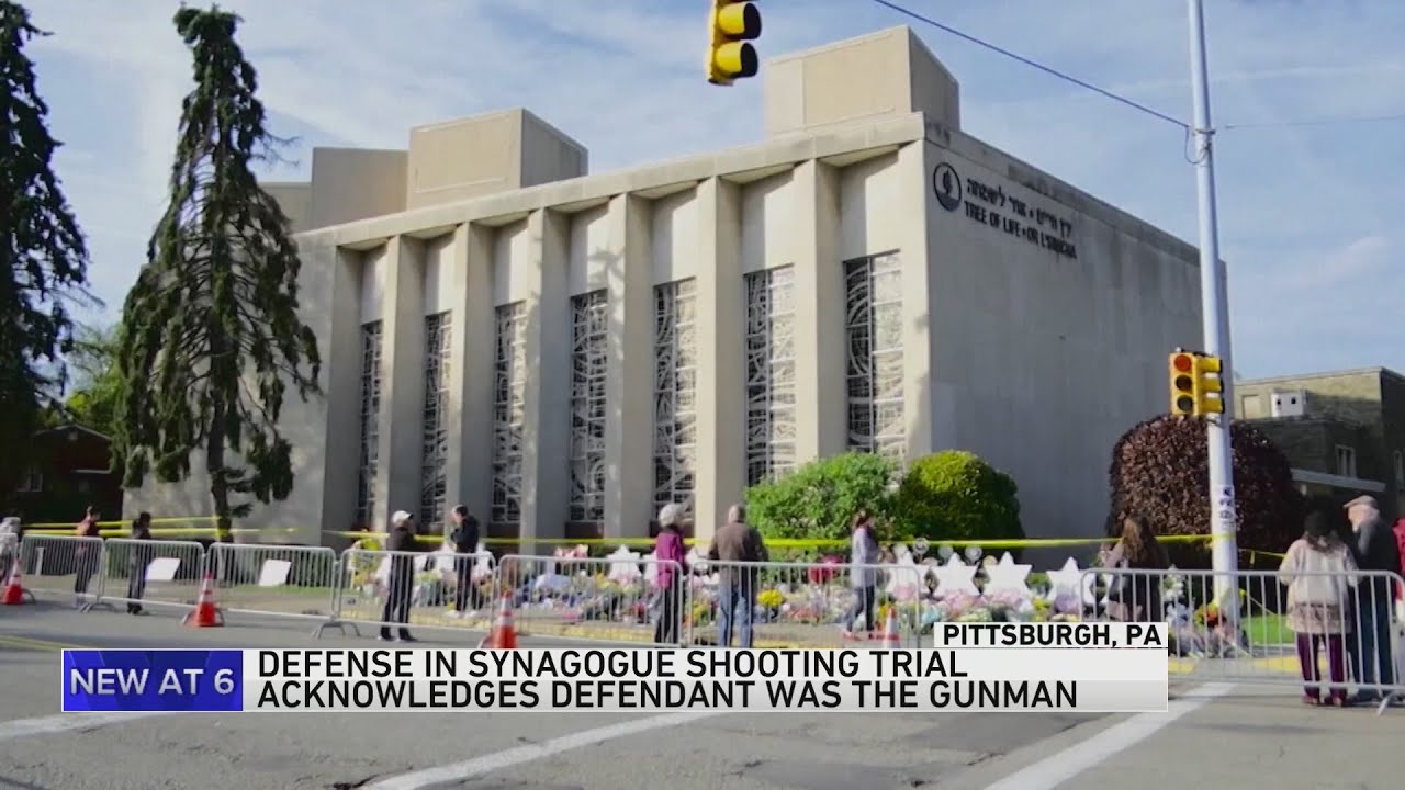 Defendant in Pittsburgh synagogue massacre carried out attack, defense acknowledges as trial begins