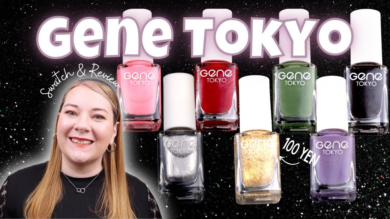 Gene Tokyo Nail Polish || Swatch and Review