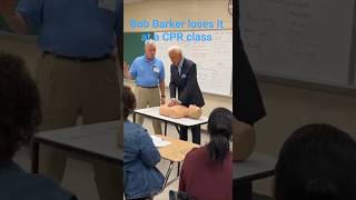 Bob Barker gets very angry when learning CPR.