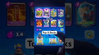 Top 5 Melhores Decks No Clash Royale Dezembro 2024