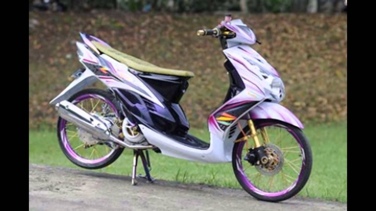 Foto Modifikasi Motor Drag Mio Soul Modifikasi Yamah NMAX 