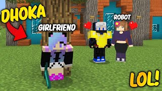 🤣I Silently Install This ROBOT Girl Mod To Breakup With My Girlfriend in Minecraft...