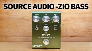 Source Audio - ZIO Analog Bass Preamp - YouTube