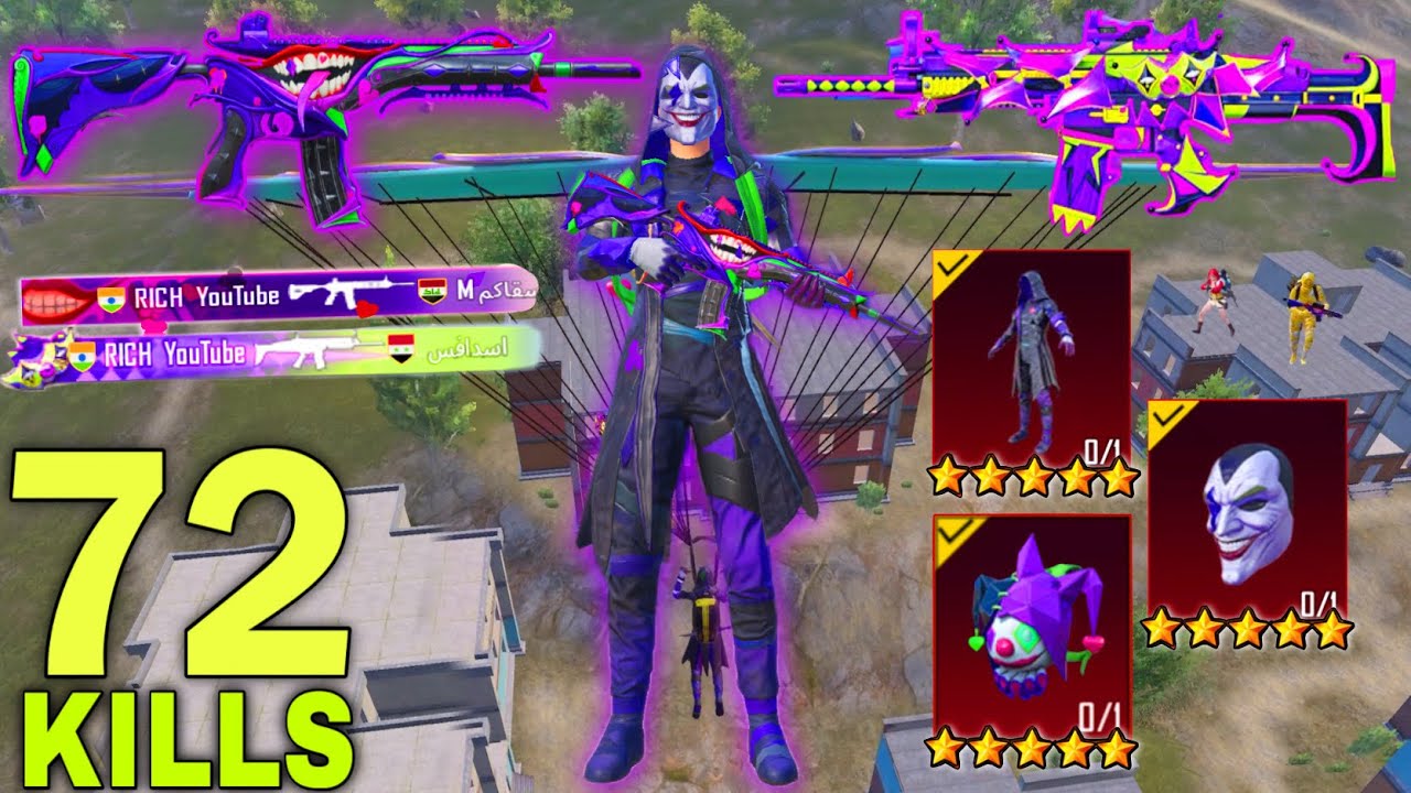 OMG!😱 NEW SEASON BEST ERANGEL GAME PLAY W/ FULL THE FOOL SKIN 😍 Pubg Mobile