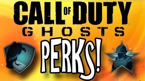 Call of Duty: Ghost "Confirmed" Perk List & Perks Explained! (Call of Duty Ghosts Multiplayer)
