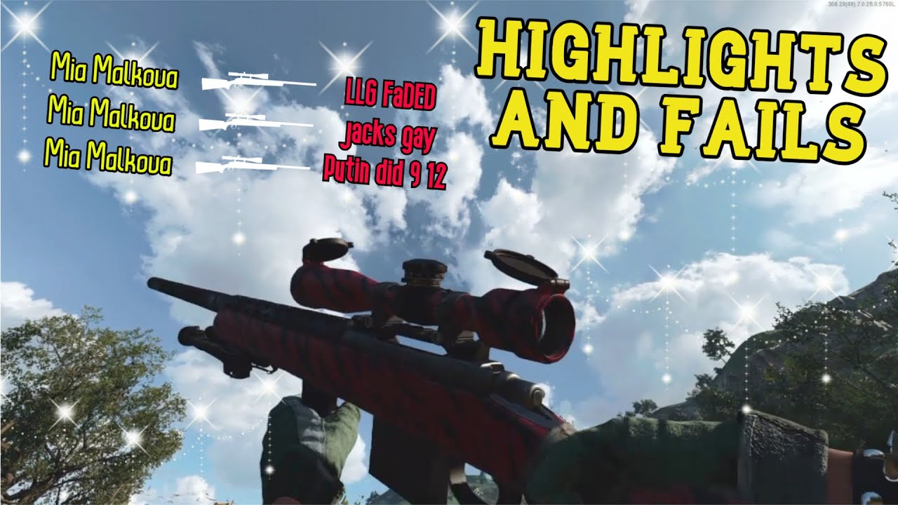 Black Ops Cold War Sniper Highlights & Funny Rage!