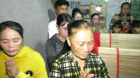 Lễ tang cụ ông : Nguyễn Văn Đáng - ấp Cỏ Xước - xã Lợi An - Trần Văn Thời - Cà Mau