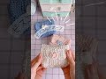 ミニポーチの編み方を投稿しました🧶お菓子入れやカードケース、リップ、目薬、絆創膏、薬などなど細々したものの収納に◎#ジジの温泉 #ハンドメイド #編み物　#shorts