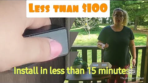 Install a smart lock on your door in less than 15 ...
