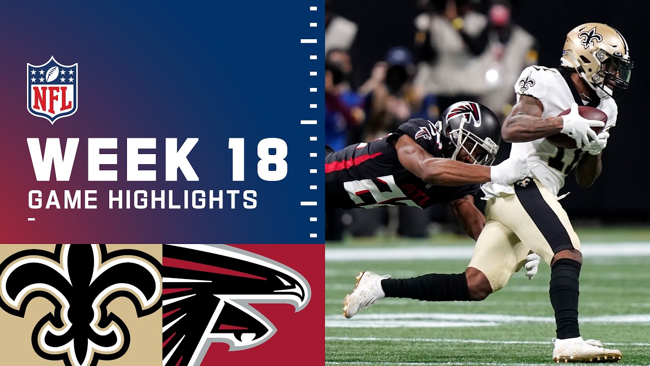 Saints vs. Falcons Week 18 Highlights