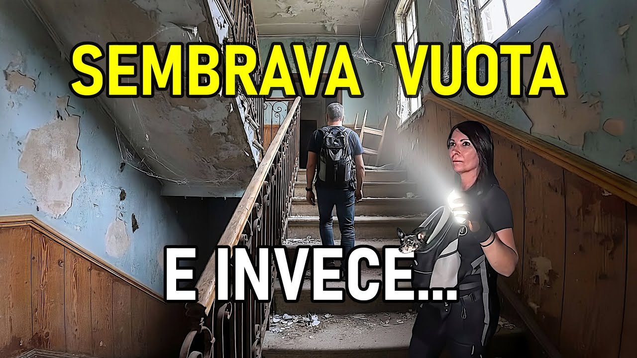 Non ci aspettavamo di trovare QUESTO IN CIMA ALLA SCALA della casa abbandonata dell’elettricista