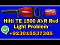 Hilti Red Light on Problem Hilti TE 1500 AVR reset with optical reset tool SRT. (service reset tool)