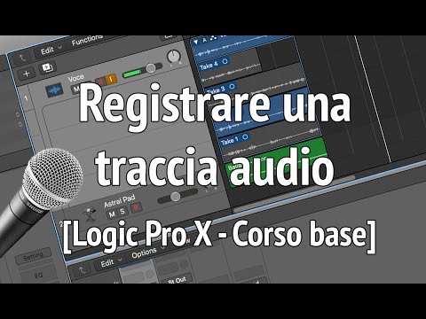 Video: Come Registrare Una Traccia Audio